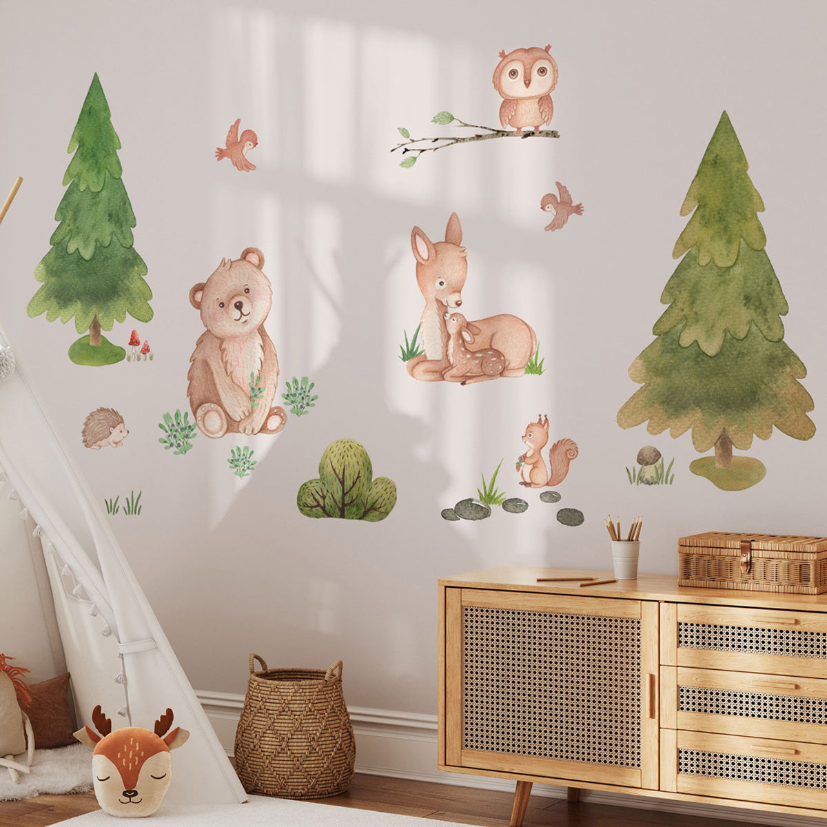 Wall Stickers for Child's Room Forest Animals
